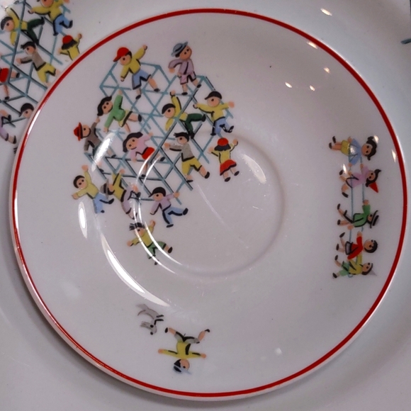 Vintage Kokura Child's Three-Piece Place Set - Picture 4 of 7